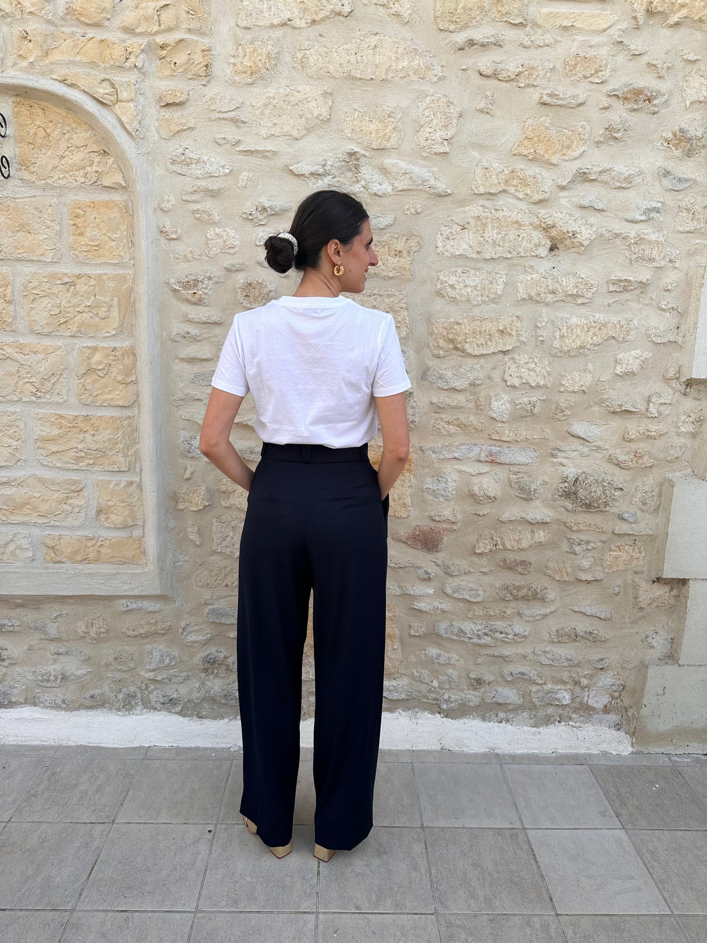 Pantalon Jean Bleu marine