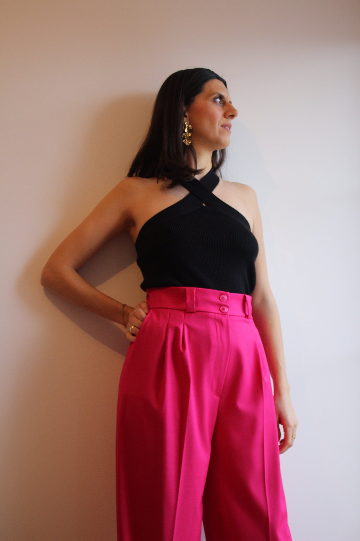 Pantalon Jean Fuchsia