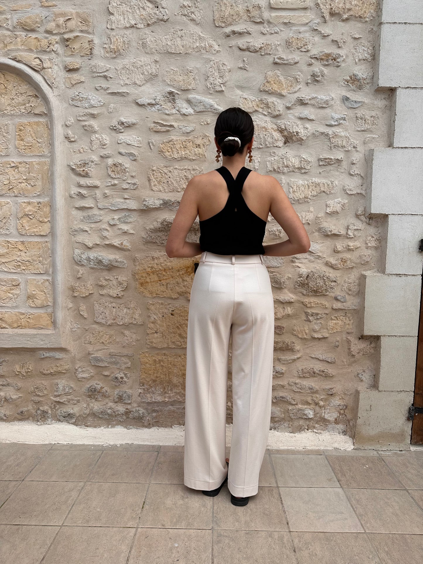 Pantalon Charonne Ecru