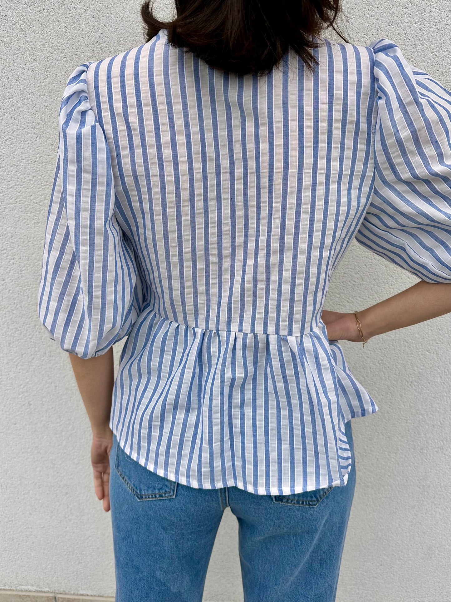 Blouse Jeanne grandes rayures