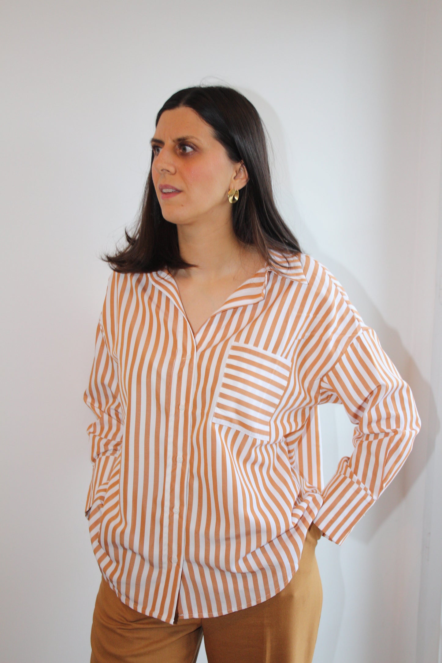 Chemise Pénélope Camel