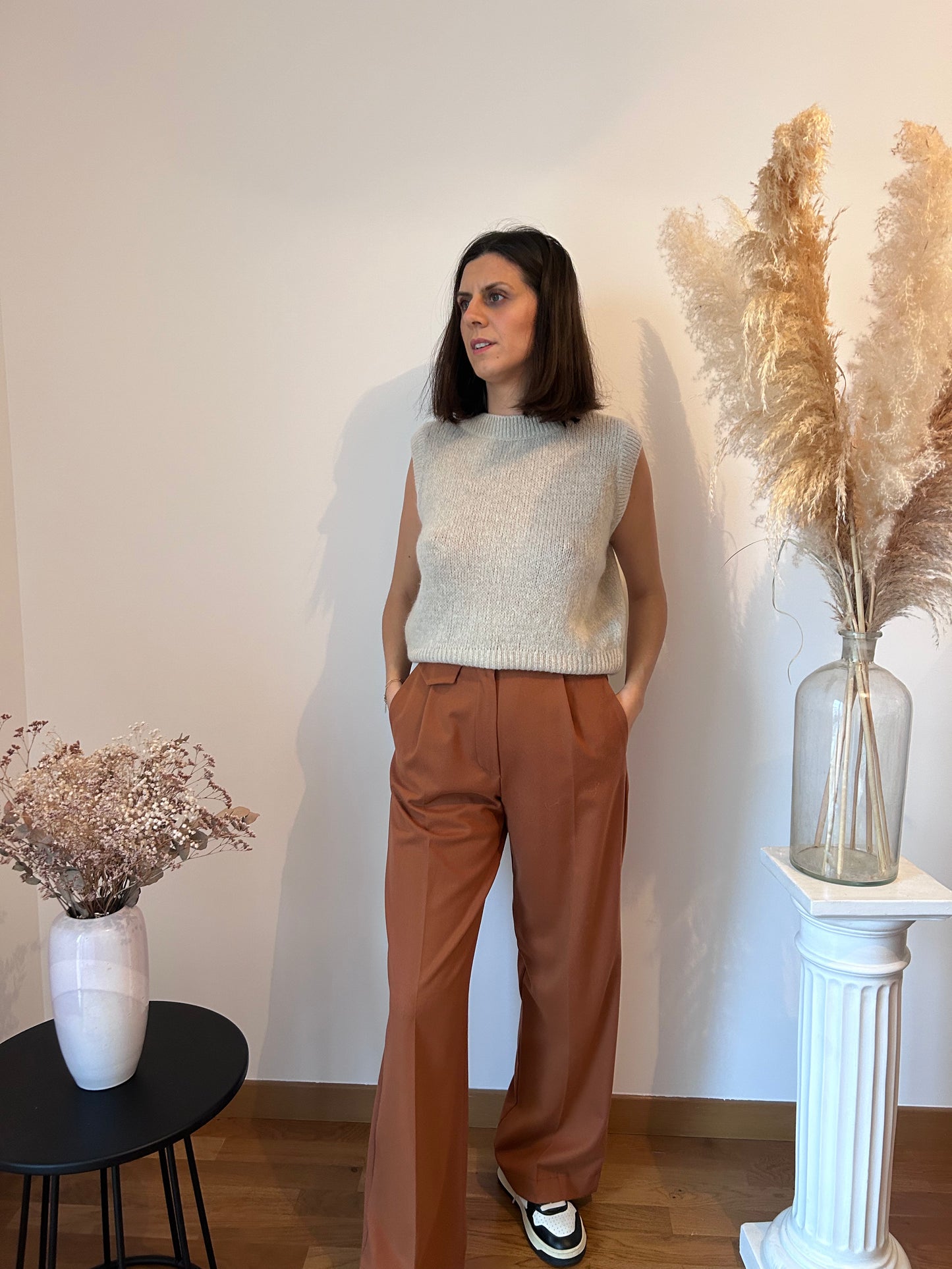 Pantalon Max Brique