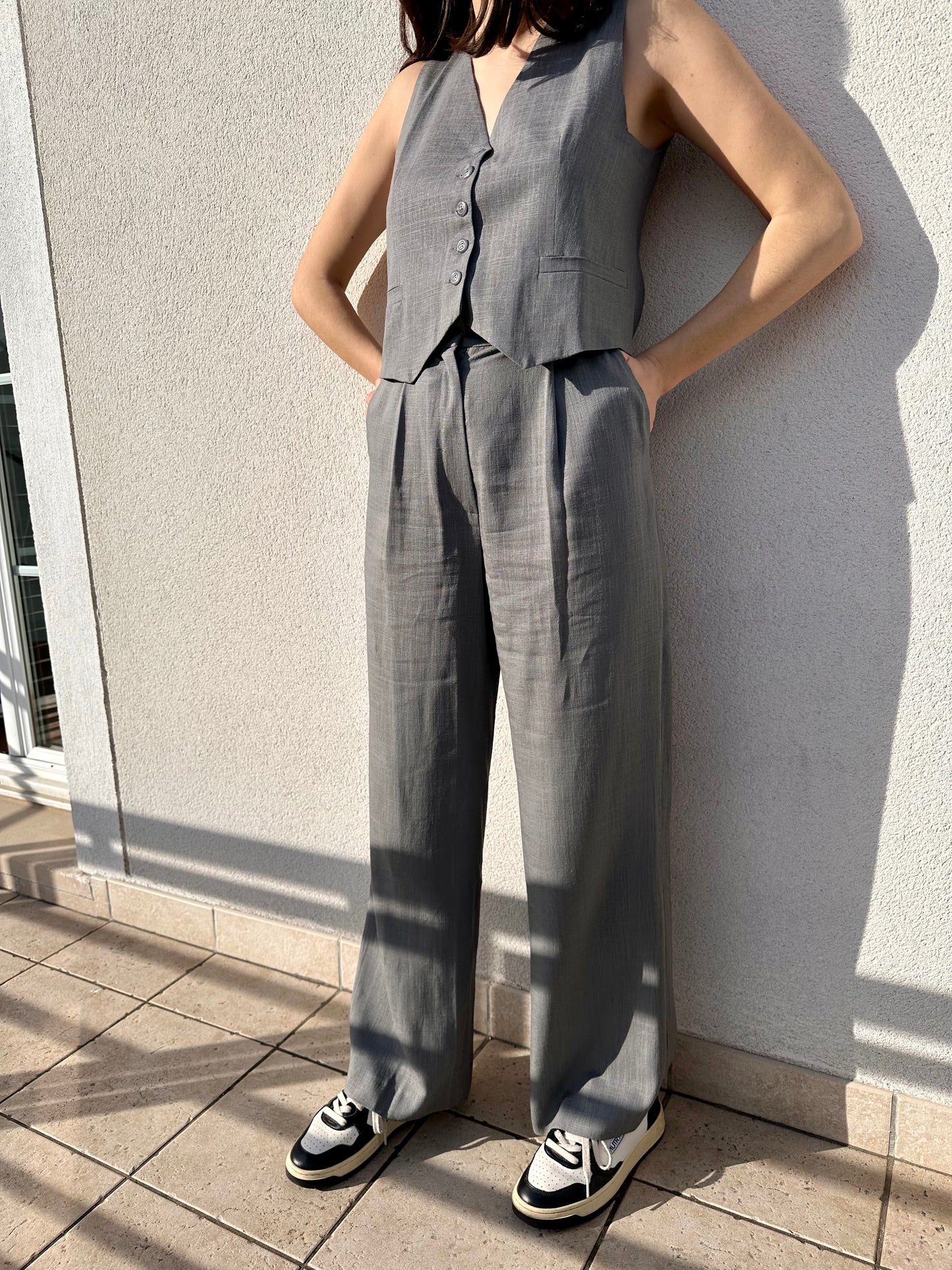 Pantalon Martin Gris