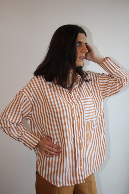 Chemise Pénélope Camel