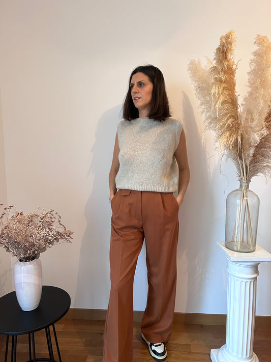 Pantalon Max Brique